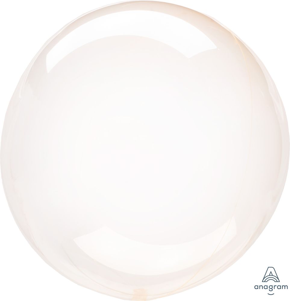 Crystal Clearz 18" Orange Balloon