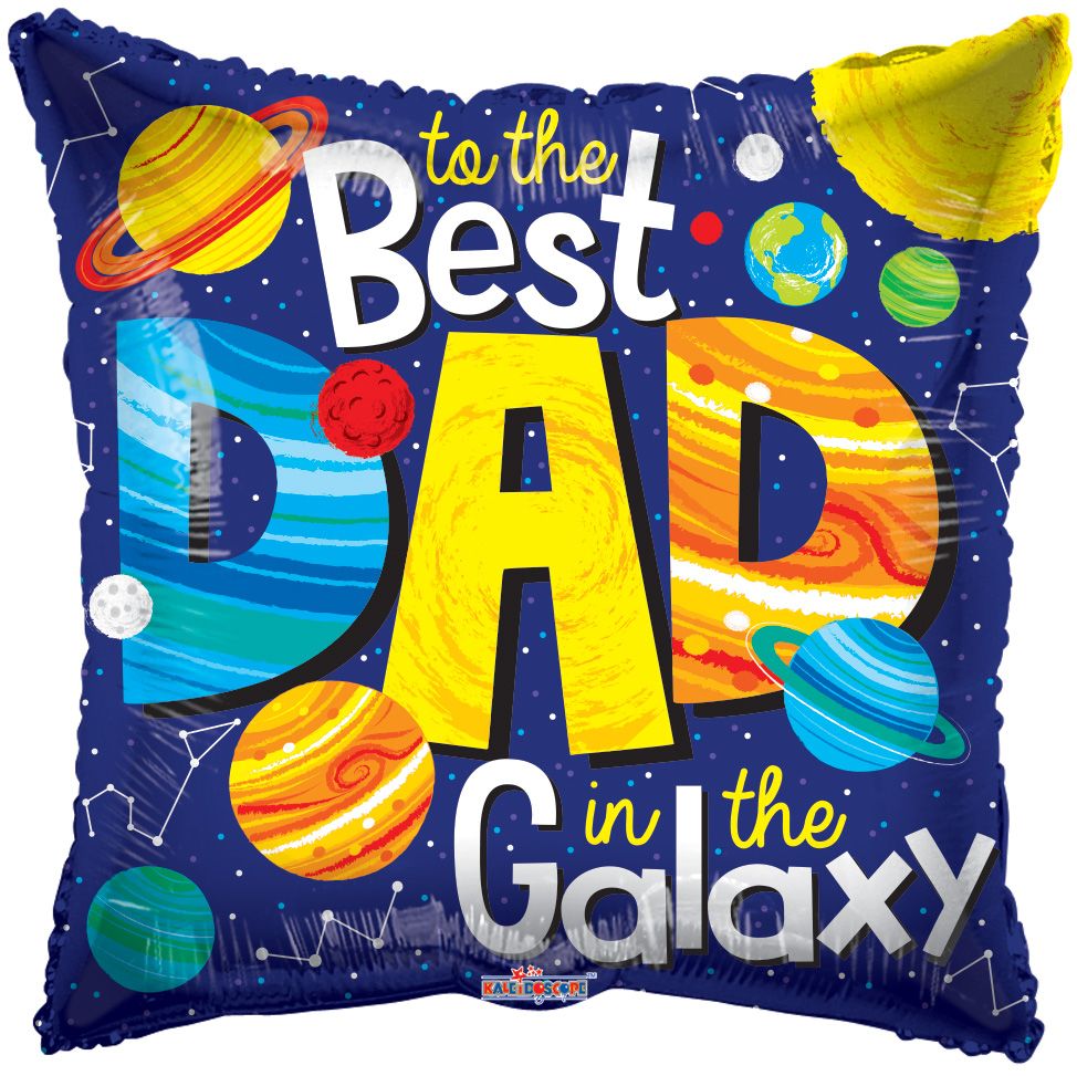 09" To the Best Dad in the Galaxy Balloon