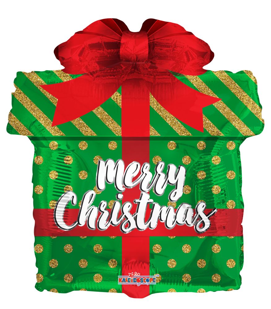 12" Christmas Gift Balloon