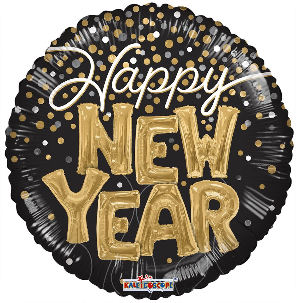 09" New Year Letter Balloon