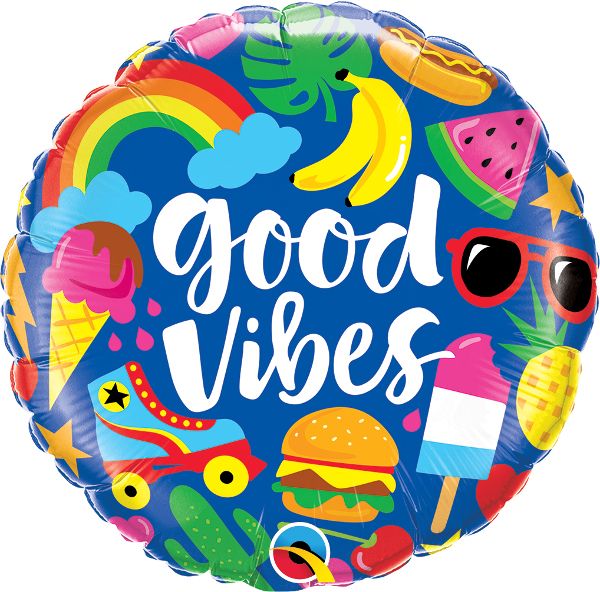 18" Good Vibes Balloon