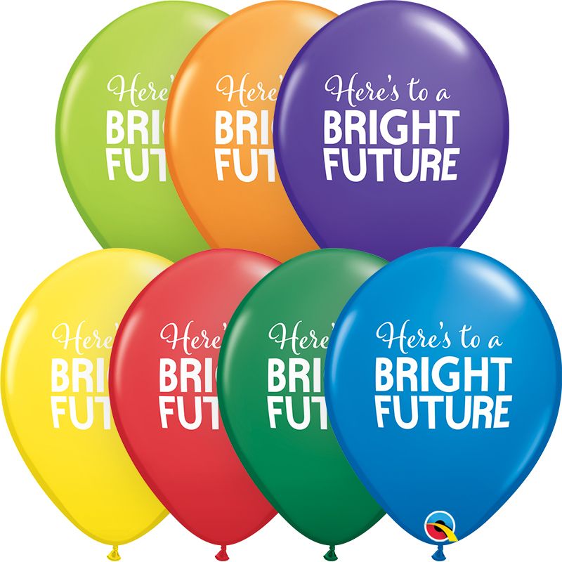 11" Simply Bright Future Carnival Assortment (50pcs) Balloons