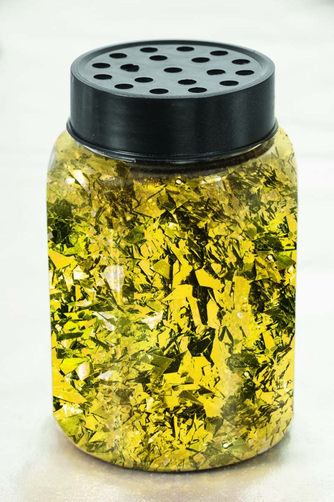 Confetti Gold Crumb Jar (2.8oz)