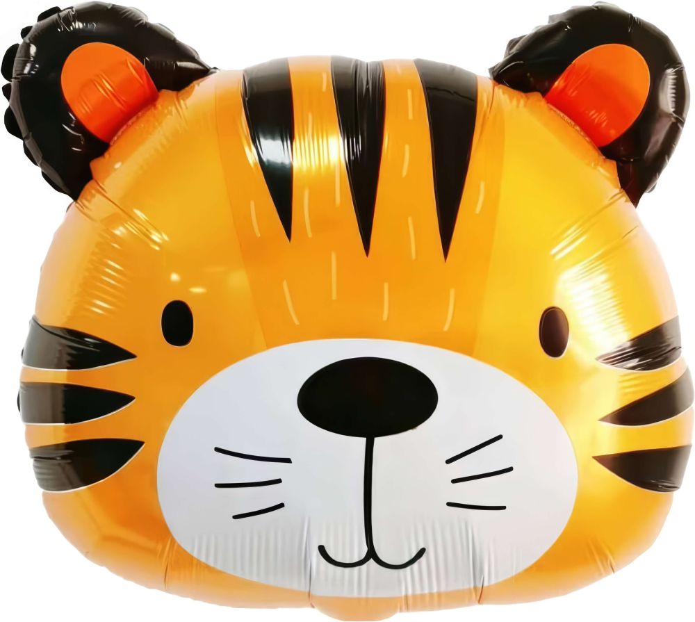18" Tiger Head Balloon