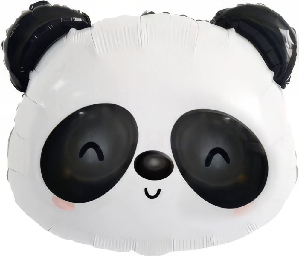 18" Panda Head Balloon
