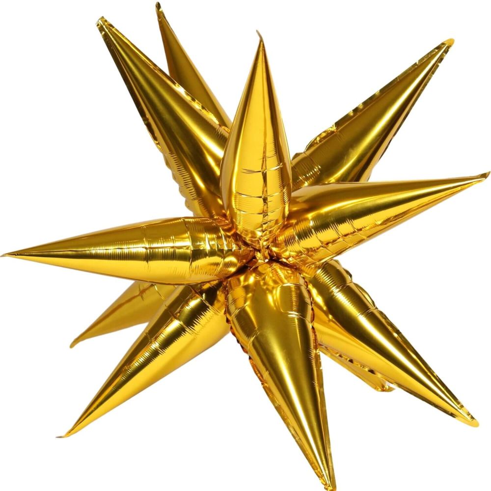 Magic Starburst 26" Gold Balloon