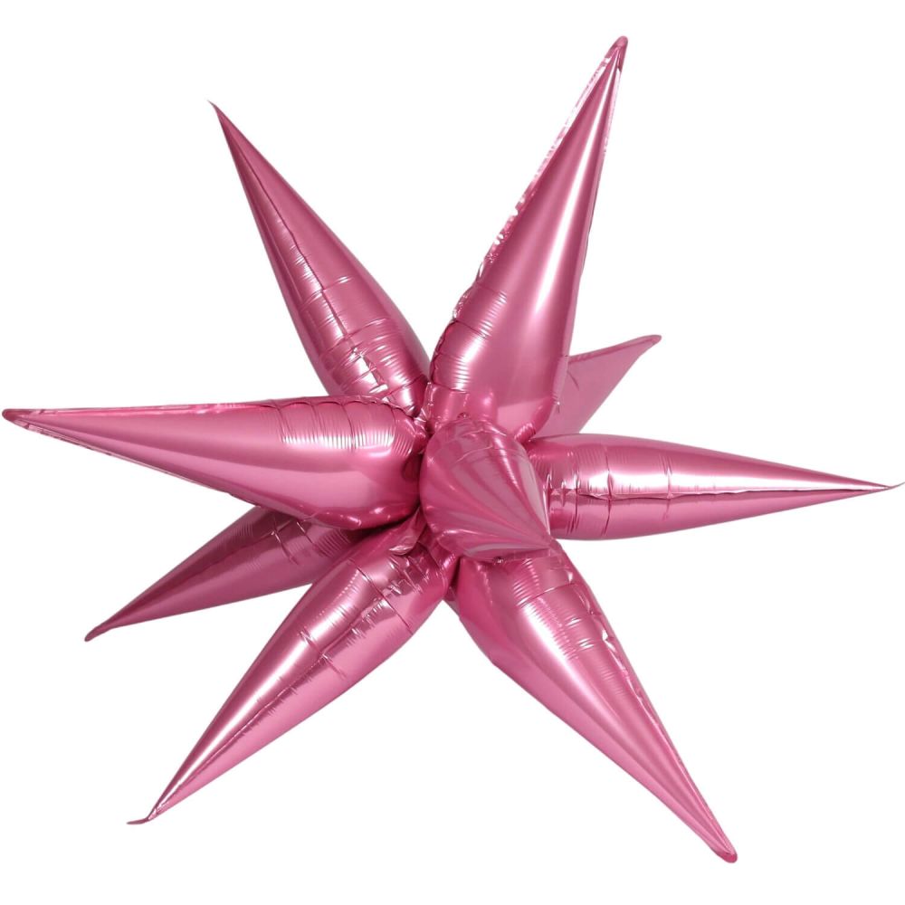 Magic Starburst 26" Light Pink Balloon