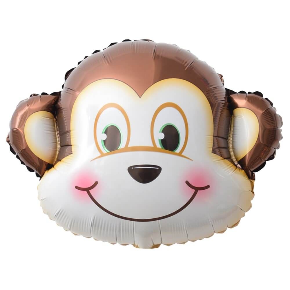 18" Monkey Head Balloon
