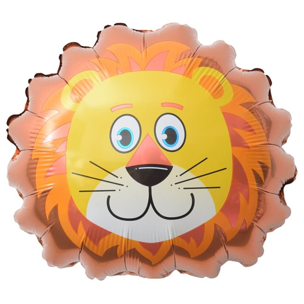 18" Loveable Lion Head Balloon