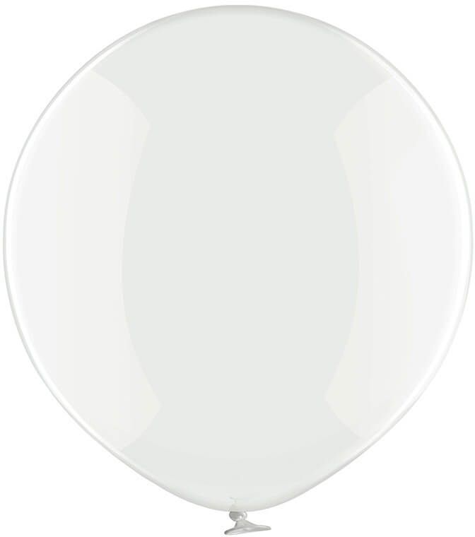 24" Crystal Clear (5pcs) Belbal Balloons
