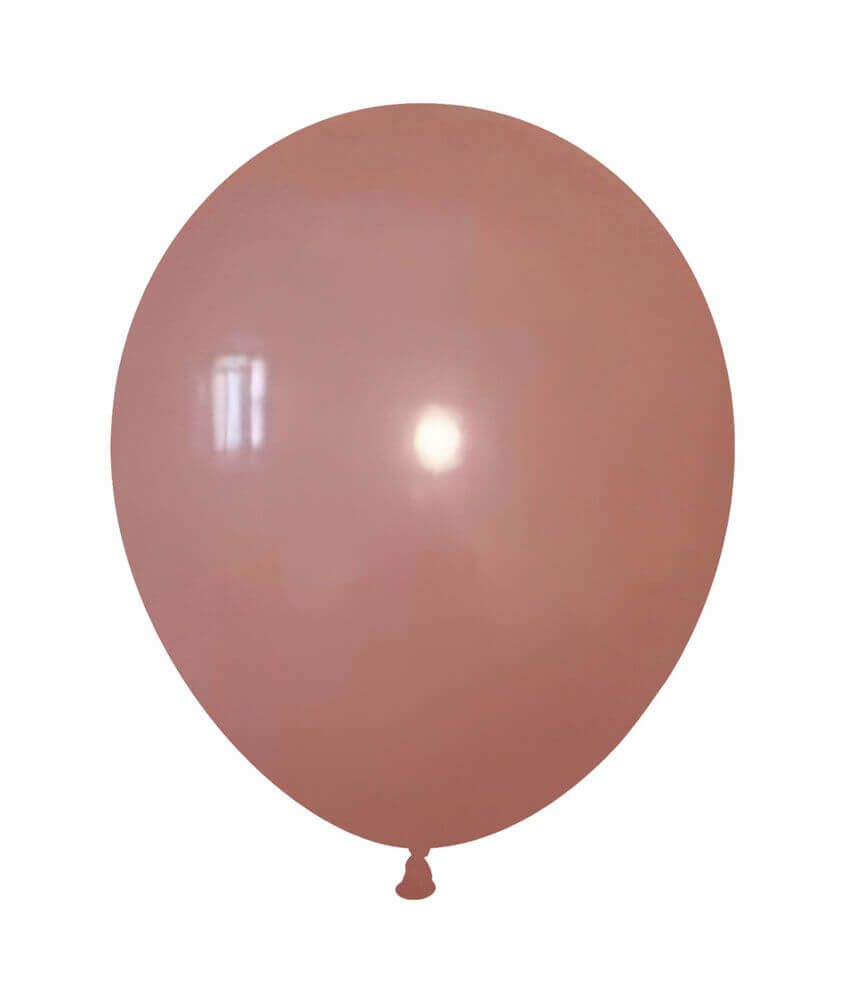 05" Retro Cameo Brown (50pcs) Celetex Balloons