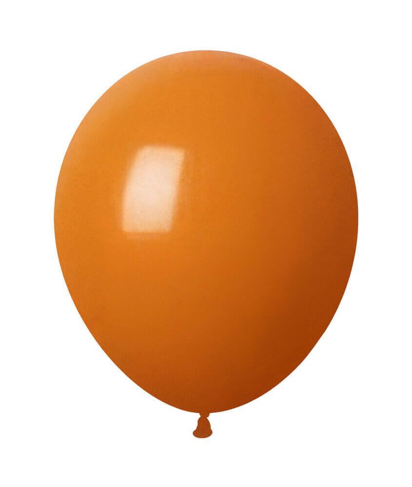 05" Standard Caramel Orange (50pcs) Celetex Balloons