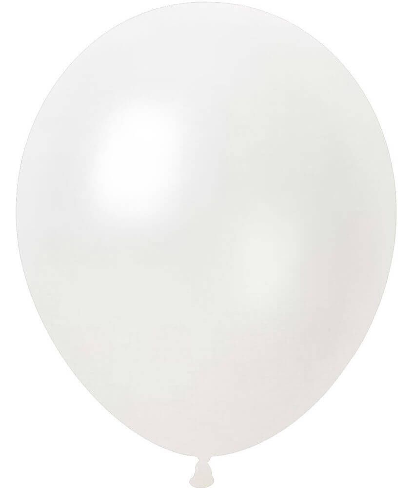 12" Pearl White (50pcs) Celetex Balloons