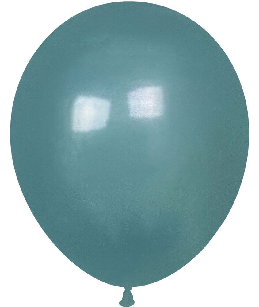 12" Retro Ocean Blue (50pcs) Celetex Balloons
