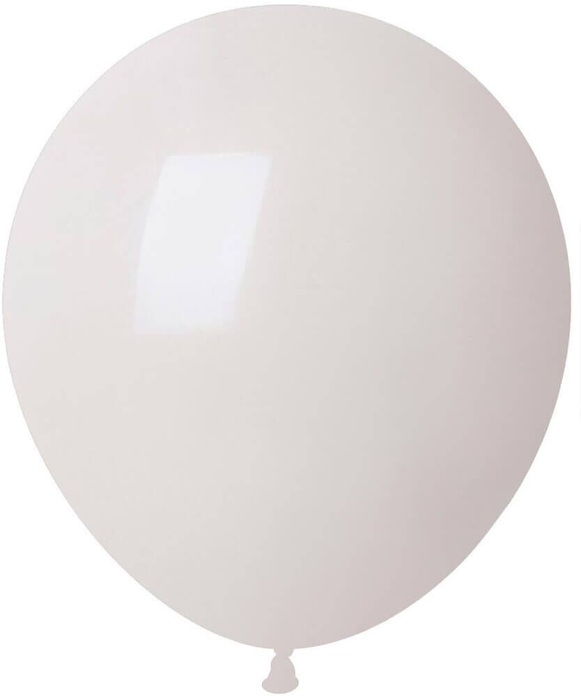 18" Pastel Dusk White (25pcs) Celetex Balloons