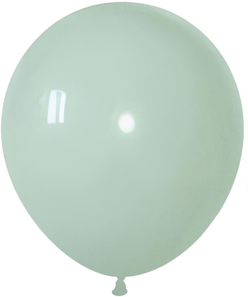 18" Retro Smoke Green (25pcs) Celetex Balloons