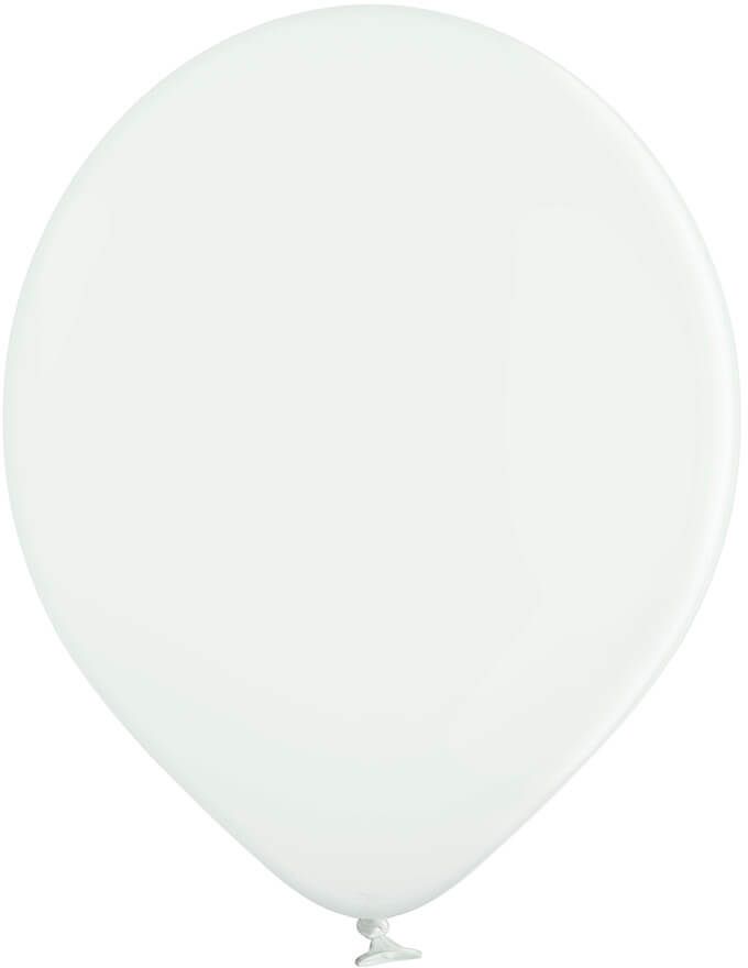 17" Standard White (25pcs) Belbal Balloons