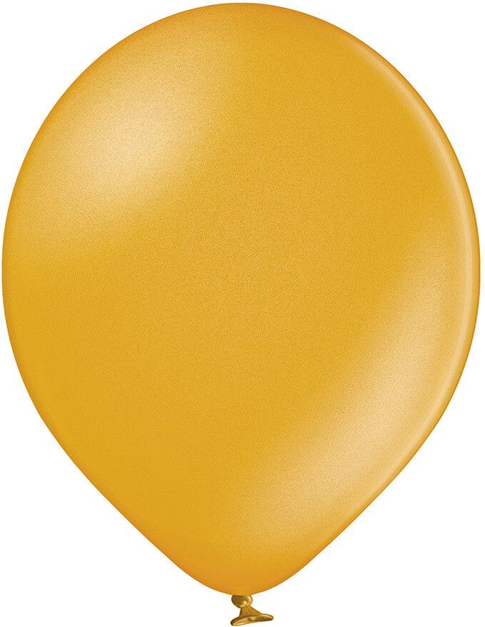 12" Metallic Gold (100pcs) Belbal Balloons
