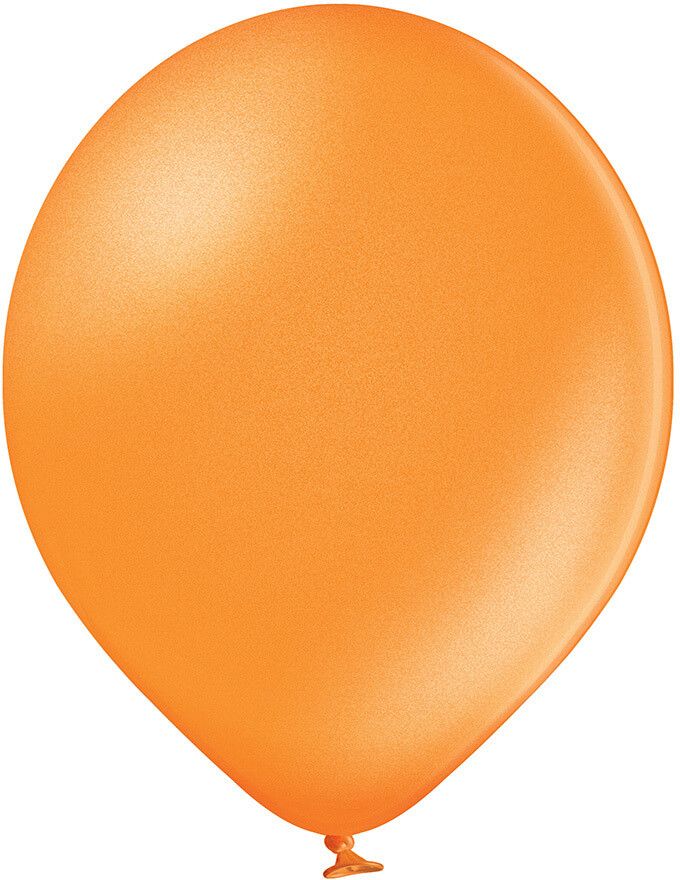 12" Metallic Bright Orange (100pcs) Belbal Balloons
