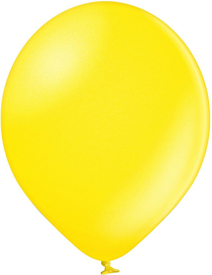 17" Metallic Citrus Yellow (25pcs) Belbal Balloons