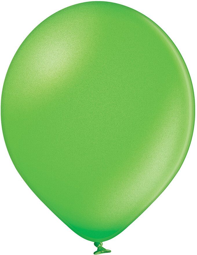 12" Metallic Lime Green (100pcs) Belbal Balloons