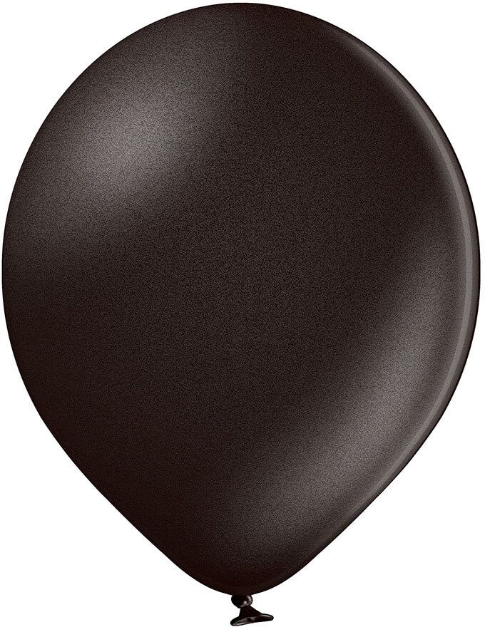 17" Metallic Black (25pcs) Belbal Balloons