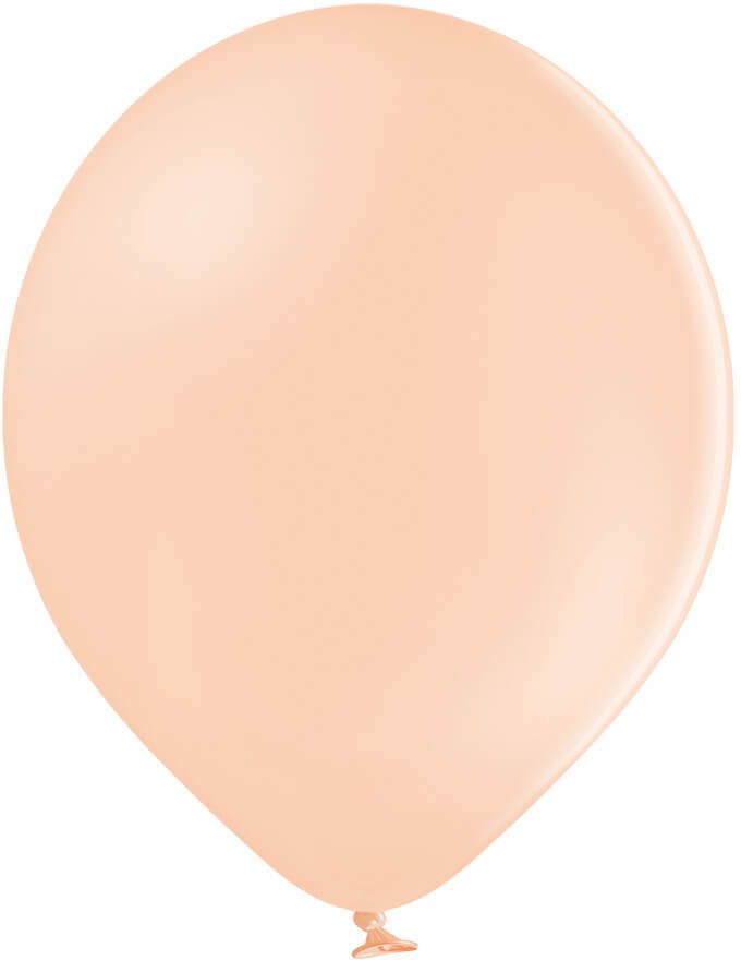17" Macaron Peach Cream (25pcs) Belbal Balloons