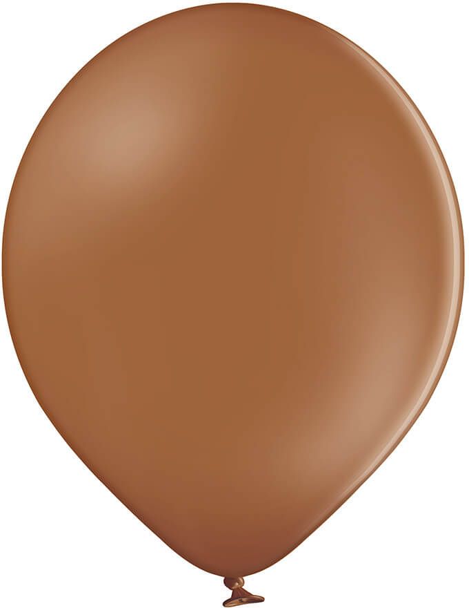 12" Standard Mocca (100pcs) Belbal Balloons
