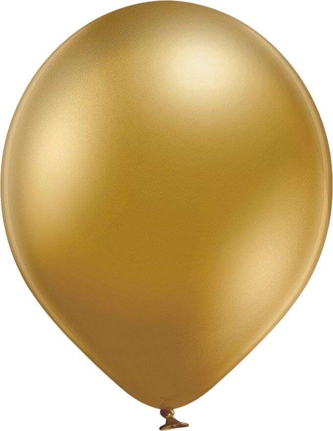 17" Glossy Rich Gold (25pcs) Belbal Balloons