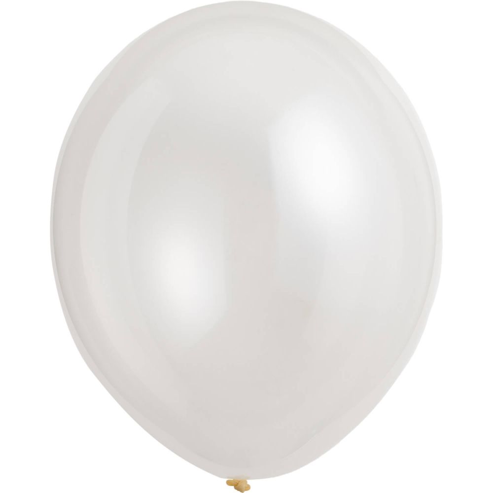 05" Crystal Clear (100pcs) Everts Balloons