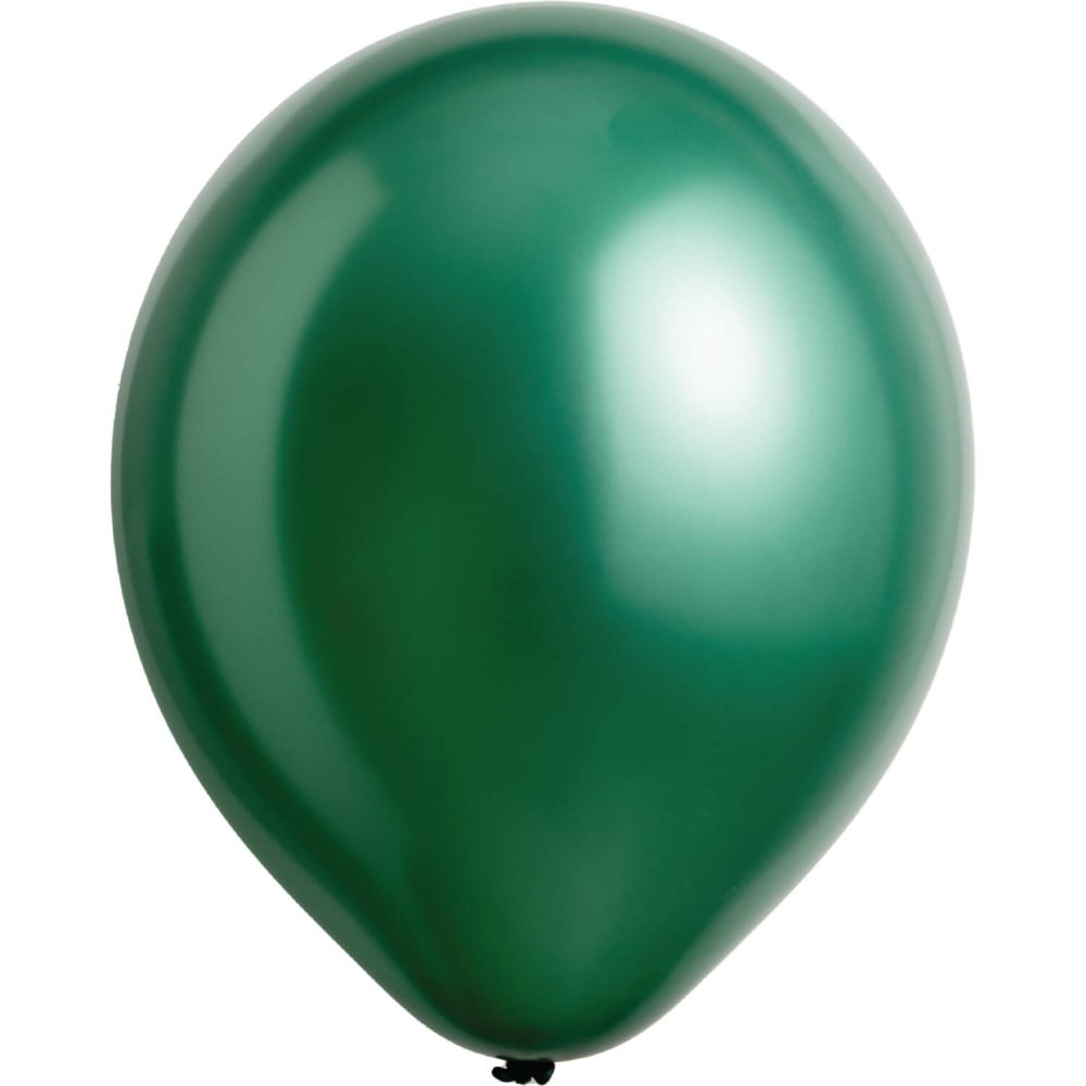 05" Metallic Forest Green (100pcs) Everts Balloons