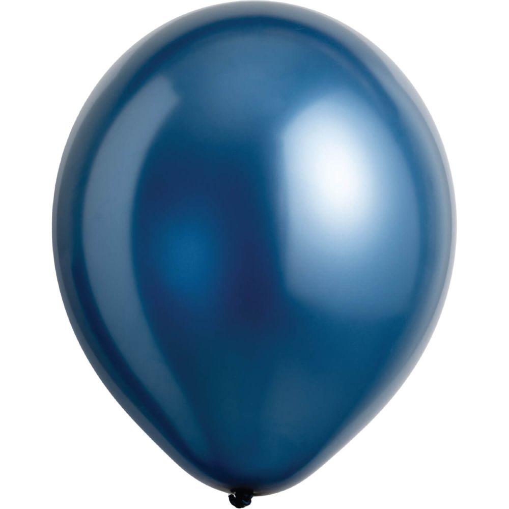 05" Metallic Navy Flag Blue (100pcs) Everts Balloons