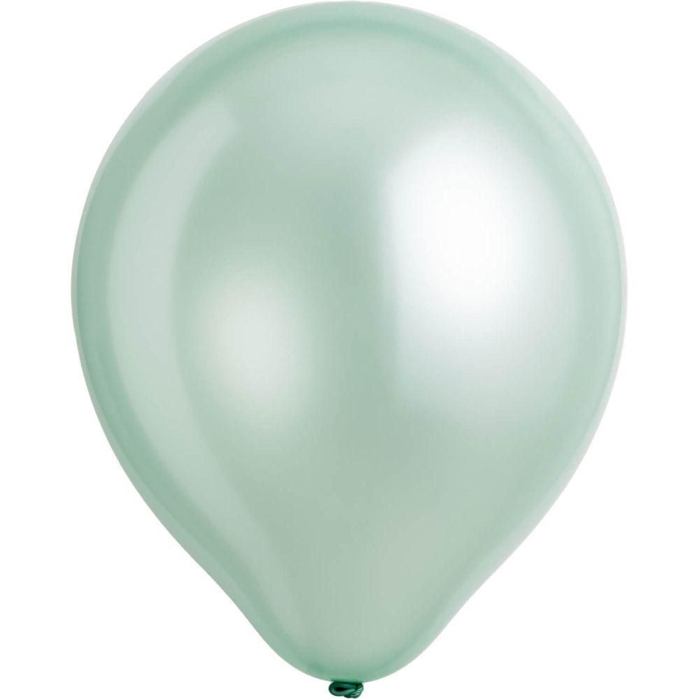 11" Pearl Mint Green (50pcs) Everts Balloons