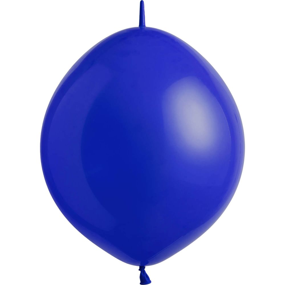 12" Fashion Ocean Blue Linking (50pcs) Everts Balloons