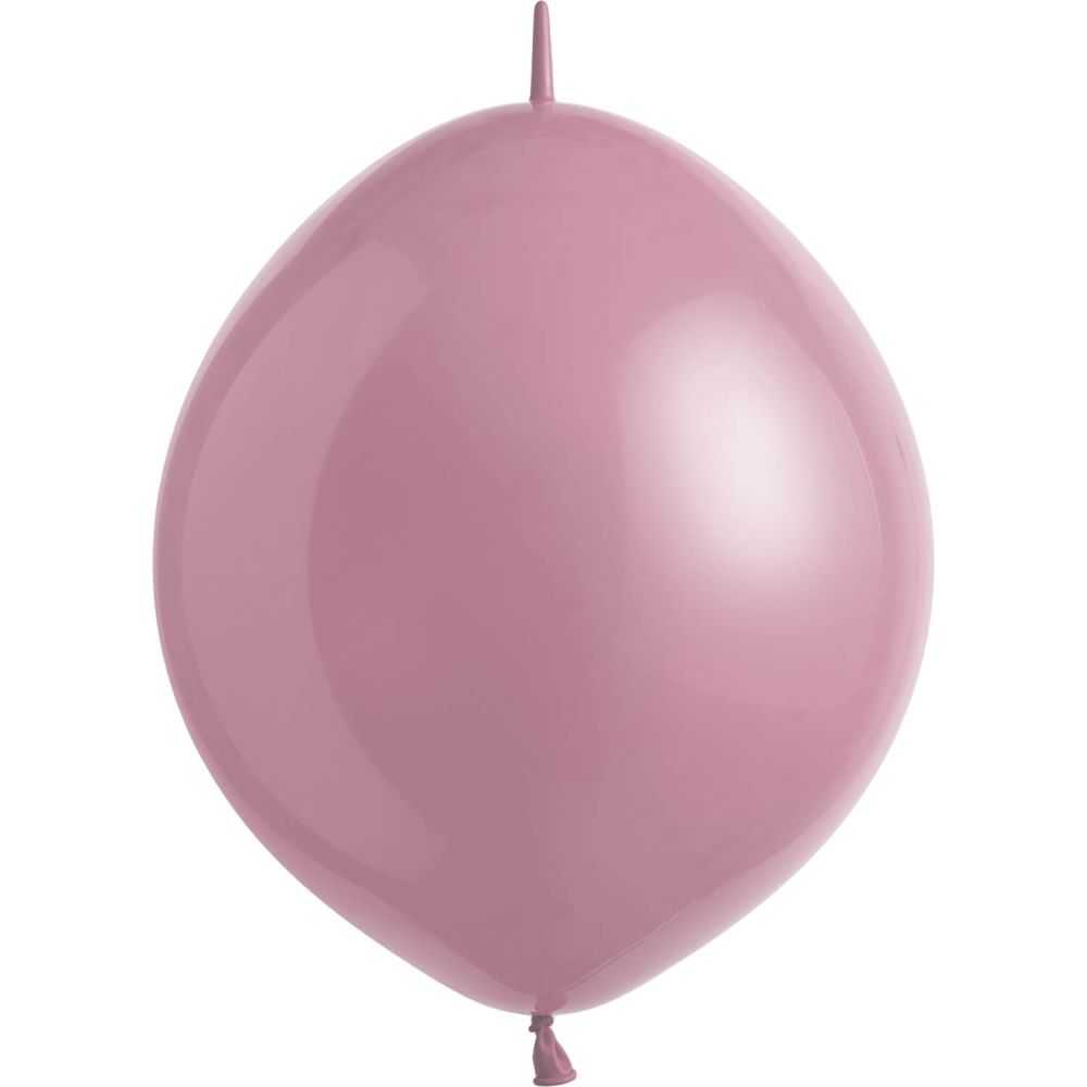 12" Fashion Pretty Pink Linking (50pcs) Everts Balloons