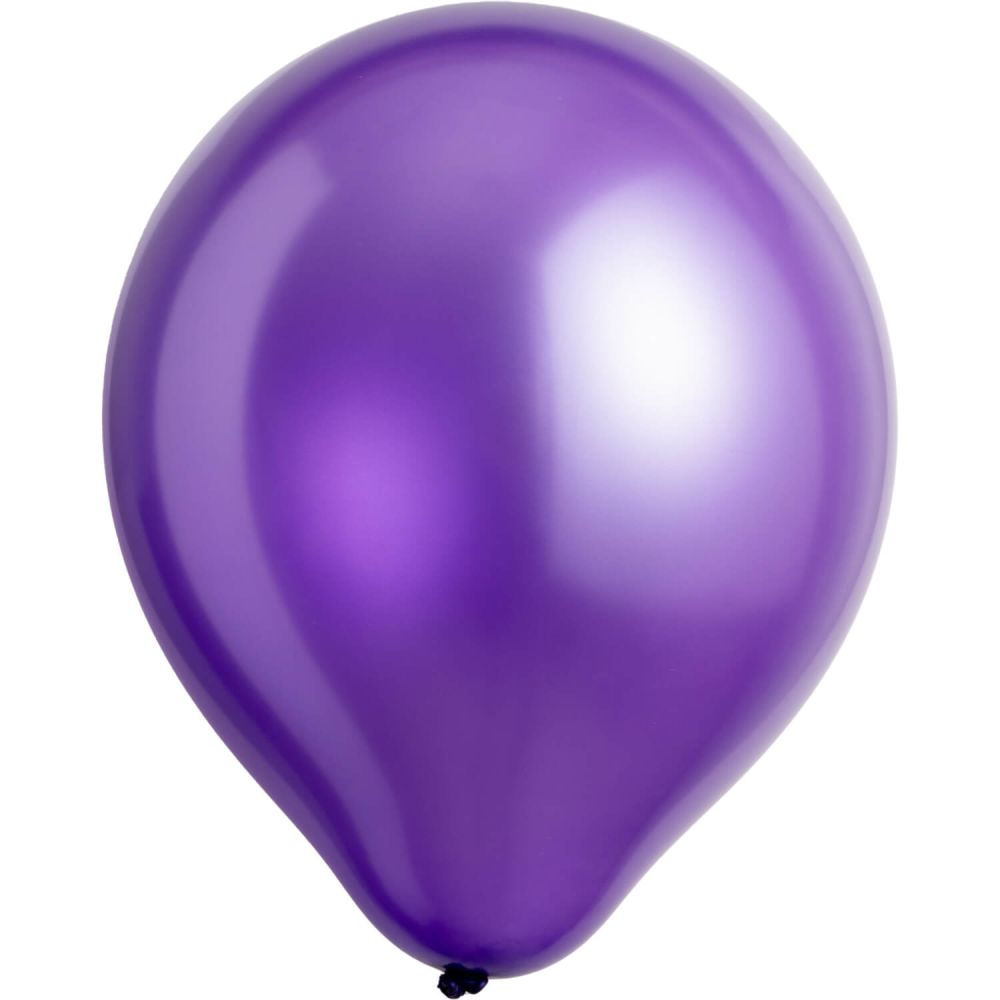 14" Metallic Purple (50pcs) Everts Balloons