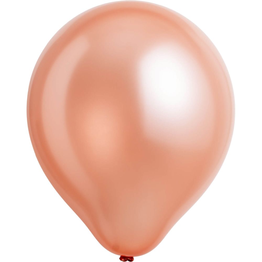 14" Pearl Rose Gold (50pcs) Everts Balloons