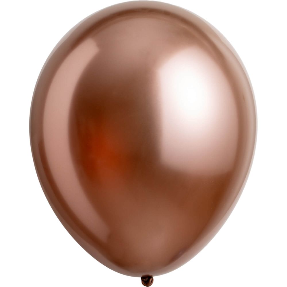 14" Satin Luxe Rose Copper (50pcs) Everts Balloons