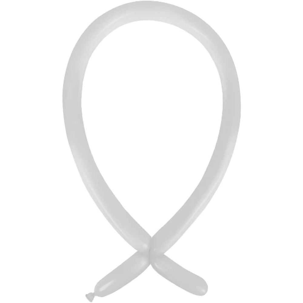160 Standard Frosty White (100pcs) Everts Balloons