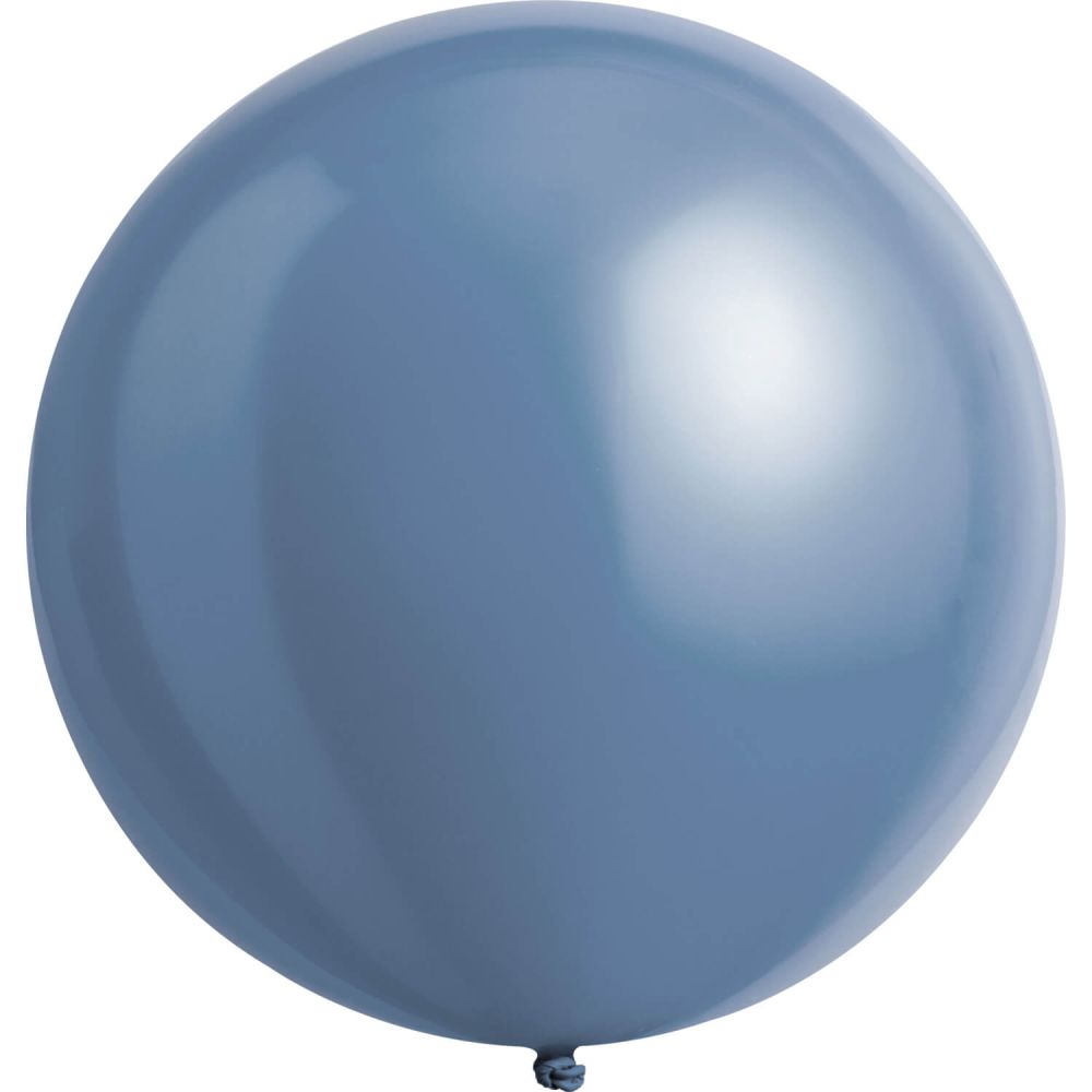 24" Fashion Dusty Blue (4pcs) Everts Balloons