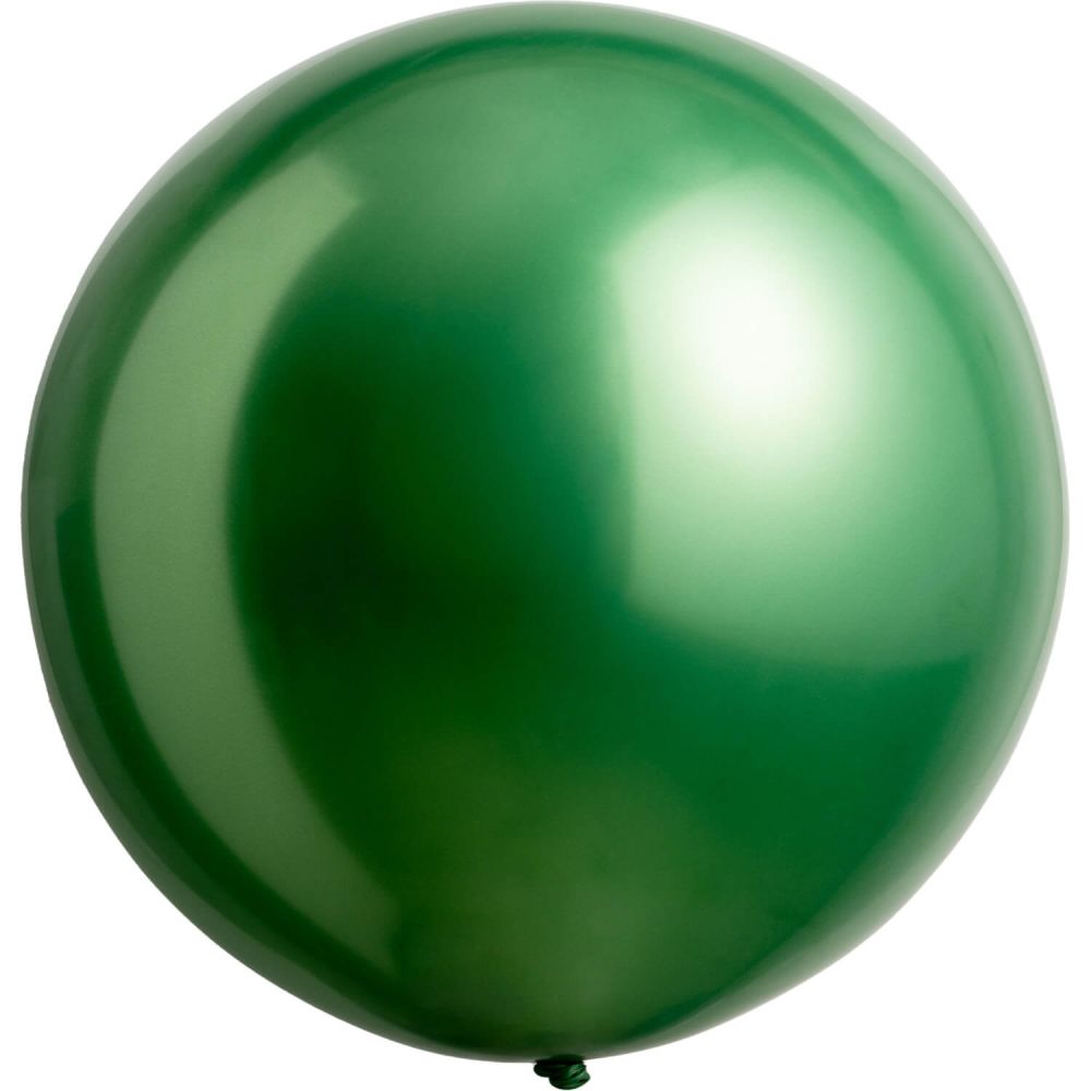 24" Satin Luxe Emerald (4pcs) Everts Balloons