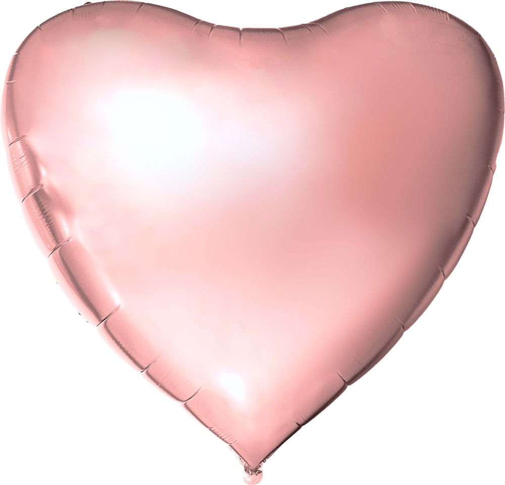 68" Rose Gold Heart Balloon