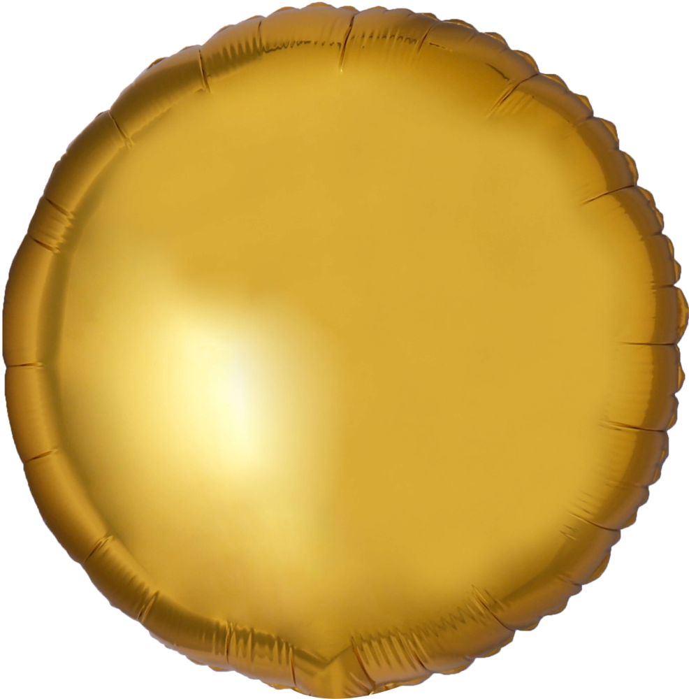 68" Gold Circle Balloon