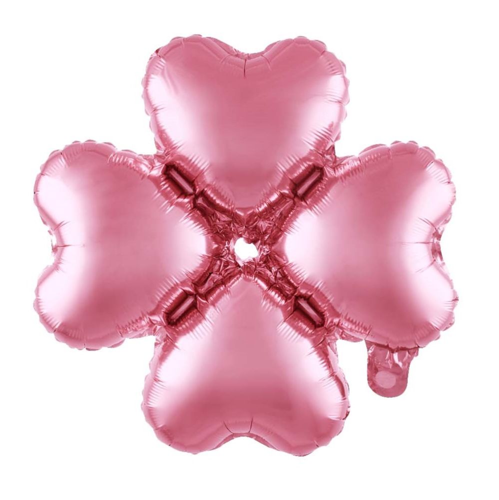 14" Clover Baby Pink Balloon