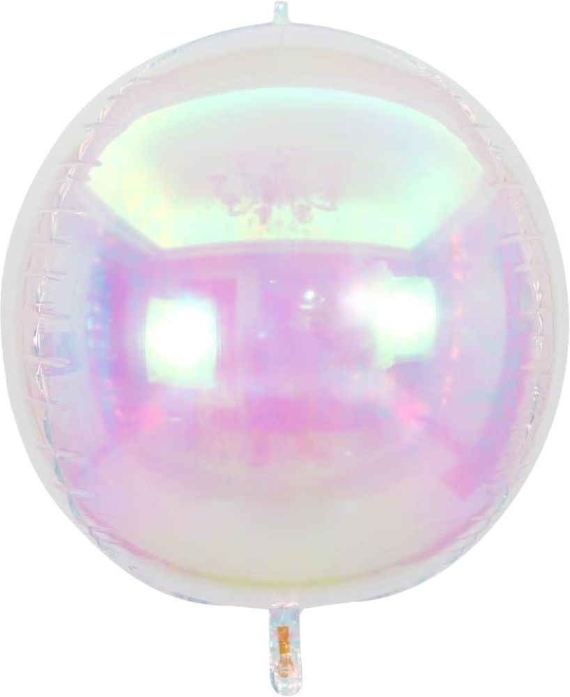 Orb 50" Iridescent Clear Balloon (air only)