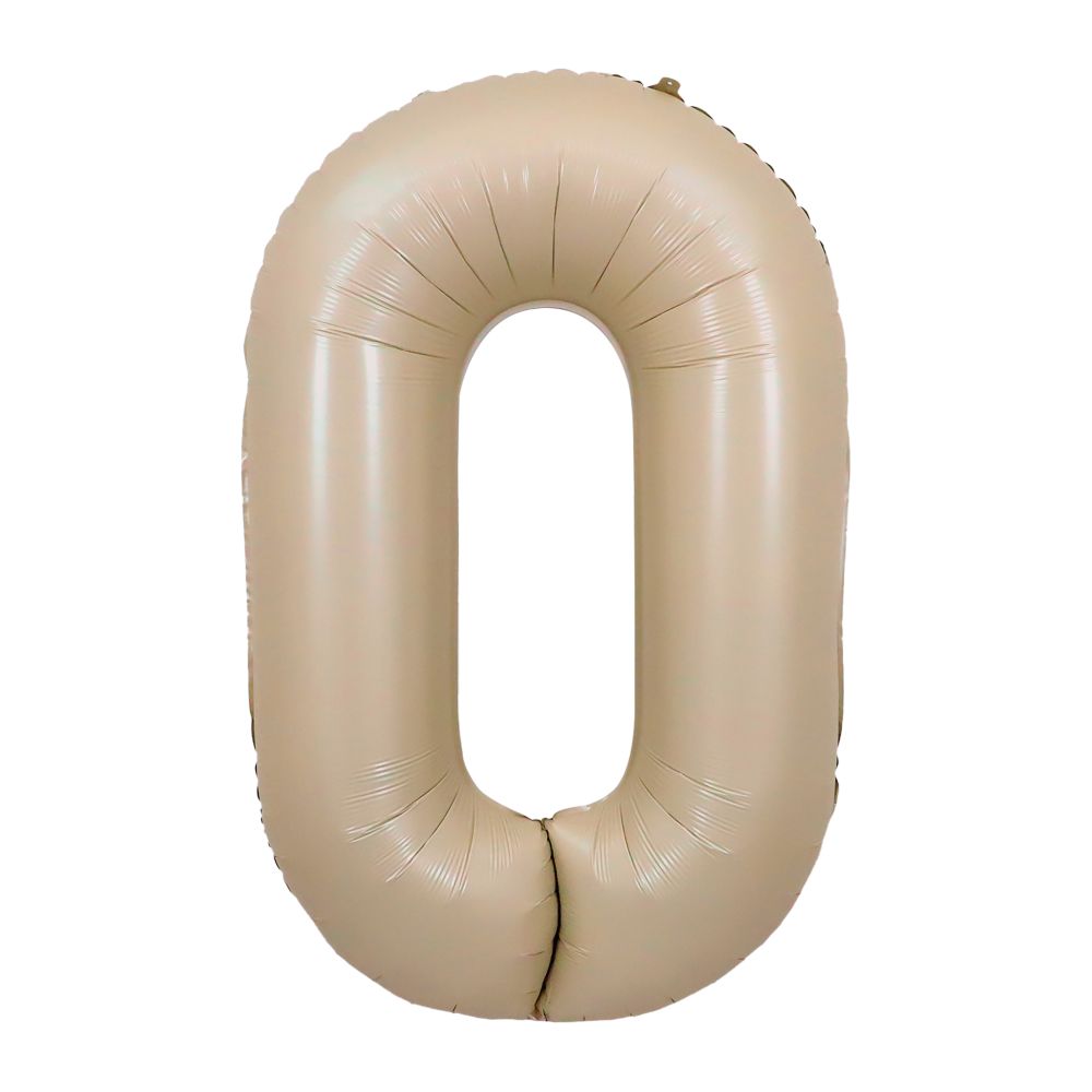 34" Caramel Number 0 Airise Balloon