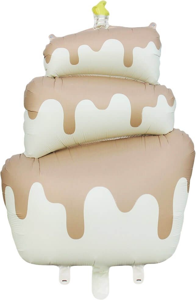 38" Matte Latte Cake Balloon