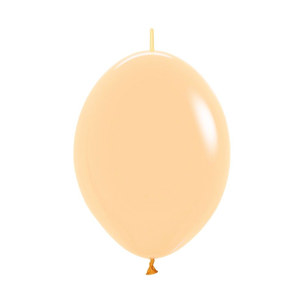 06" Fashion Peach Blush Link-O-Loons (50pcs) Sempertex Balloons