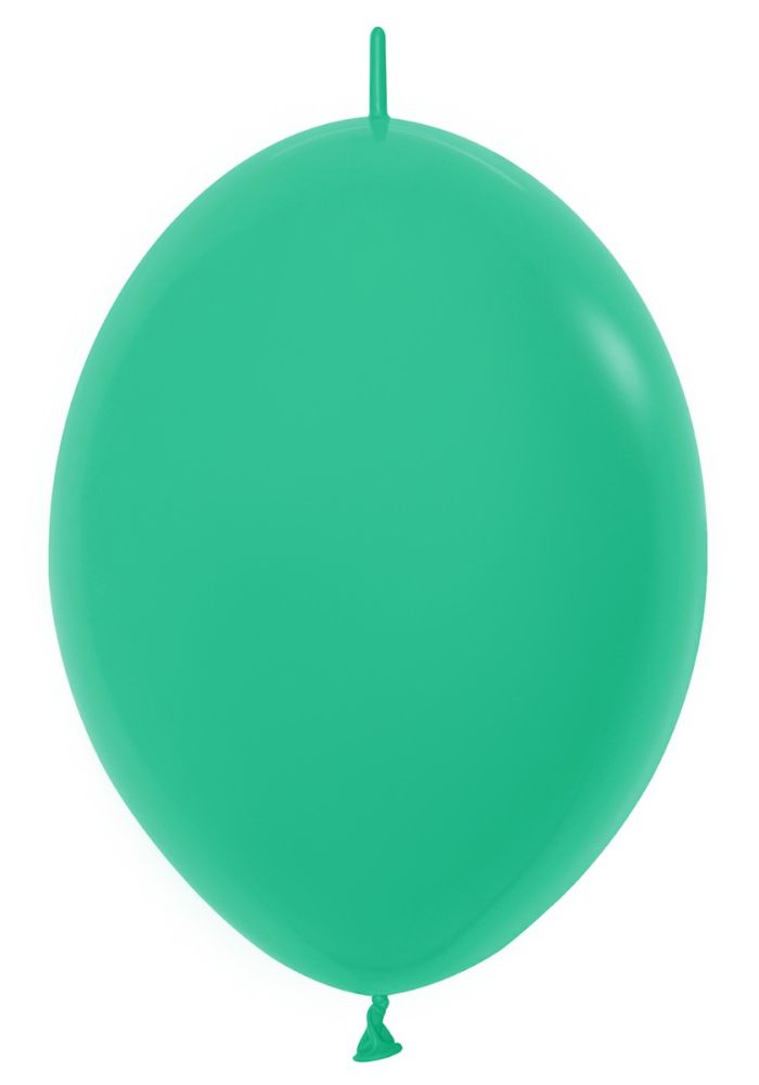 12" Fashion Green Link-O-Loons (25pcs) Sempertex Balloons