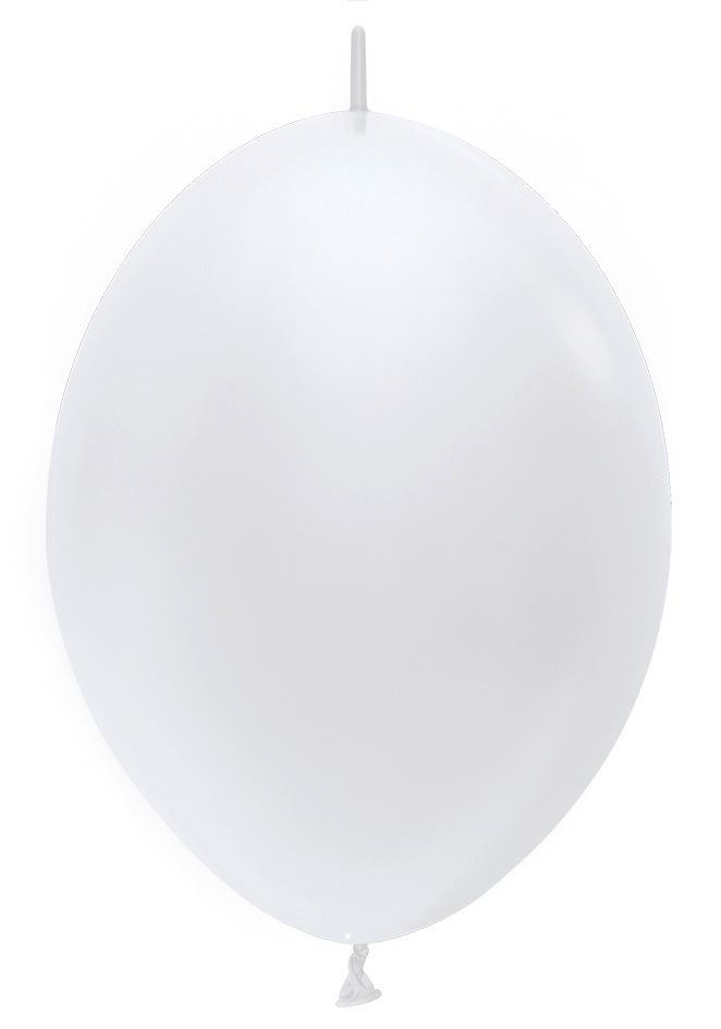 12" Satin Pearl Link-O-Loons (25pcs) Sempertex Balloons
